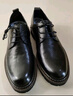 金利来（Goldlion）男鞋秋冬季正装鞋男士商务皮鞋男西装鞋婚鞋厚底德比鞋真皮鞋 黑色四季款（偏大一码） 41 实拍图