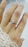 喜钻【现货闪发】铂金钻戒女求婚结婚天然钻石戒指六爪送女友生日礼物 【GIA证书】50分G色VVS2 3EX N 实拍图