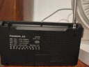 熊猫（PANDA）T-02全波段收音机老年人插卡TF卡便携老式可充电广播半导体 黑色 晒单实拍图
