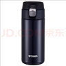 虎牌（TIGER）梦重力单手弹盖保温户外车载杯子MMJ-A036-KA蓝黑色360ml 实拍图