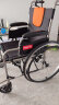 鱼跃(yuwell)轮椅H062 折叠轻便免充气加强铝合金或钢材材质代步车 手动老人轮椅车 实拍图