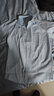 凡客诚品衬衫男商务易打理纯色西服正装衬衣男士白衬衫 长-纯蓝色 38 实拍图