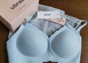 ubras[虞书欣同款]夹心软支撑光面小胸聚拢女无痕内衣隐形无钢圈文胸罩 【背勾款】蜜茶棕色 S 70A/70B 实拍图