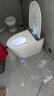 九牧（JOMOO）智能马桶家用马桶智能坐便器即热烘干智能一体机智能卫浴系列 零压+脚感冲水S520I 305坑距(290-390以内选择) 实拍图