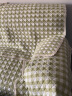 锦色华年清新田园加厚棉沙发垫四季沙发坐垫欧式格子布艺沙发罩防滑可定制 绿色中格子蕾丝边款 70x70cm平角扶手巾 实拍图