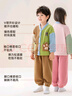 汪汪队立大功儿童家居服套装珊瑚绒开衫2件套男童睡衣女宝宝保暖睡衣咖色 120 实拍图