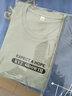 诚宜佳【3件装】纯棉短袖T恤男新款大码半袖男打底衫t恤圆领印花男半袖 KY7豆绿+点线雾霾蓝+蓝v浅蓝 2XL 建议 150/165斤 实拍图