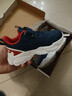 ABC KIDS童鞋男童鞋子2025秋季新款儿童运动鞋网面儿童跑鞋时尚潮流女童鞋 革面深蓝红 28 实拍图
