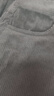 无印良品（MUJI）女式 灯芯绒 A字裙 长半身裙女秋冬款裙子 美拉德BE09CC3A 深棕色 M (160/66A) 实拍图