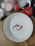 顺祥餐具套装家用陶瓷碗面汤碗创意中式釉下彩高温乔迁新婚喜庆吃饭碗 12.5英寸鱼盘单个 实拍图