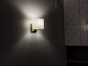 Paulmann P德国柏曼壁灯卧室床头灯北欧风客厅背景墙壁灯 [镜光金]LED灯泡 三段调光版 晒单实拍图