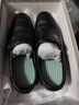 红蜻蜓男棉鞋秋冬休闲爸爸鞋加绒保暖皮鞋 WTA428601H黑色40 实拍图