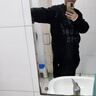 森马史努比系列毛衫男冬时尚撞色情侣提花针织衫宽松毛衣 黑色90001 175/92A/L 实拍图
