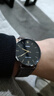 卡西欧手表男 超薄大表盘 简约休闲商务石英男表七夕情人节礼物 MTP-VT01L-1B 实拍图