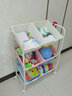 SOFS玩具收纳架宝宝分类整理玩具架收纳柜储物箱收纳筐架多层置物架子 2x3彩色 实拍图