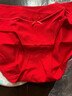 霞婷（xiating）【2条装】孕妇内裤低腰月子产妇内裤女大红色结婚本命年 H01蝴蝶结款（低腰2条装） M（建议100斤以内） 实拍图
