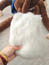 皓梵洁棉花填充棉填充物手工pp棉diy抱枕芯丝棉玩偶娃娃玩具枕头蓬松棉 PP填充棉-无荧光（100克） 实拍图