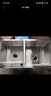华帝（VATTI）水槽单槽厨房洗菜盆一体盆 洗碗大单槽水池盆304不锈钢水槽台下盘 《双槽》82*45双槽+抽拉龙头 实拍图