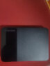 东芝（TOSHIBA） 移动硬盘 移动机械硬盘 台式机笔记本硬盘 外置2.5英寸硬盘 双色饰面黑B3 2TB 实拍图