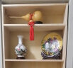 泥之恋 景德镇陶瓷器花瓶现代时尚简约客厅家居装饰工艺品摆设摆件小花插 富贵吉祥赏瓶 带实木底座 实拍图