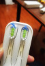 华为智选 力博得智能电动牙刷优漾系列 牙刷2/牙刷3刷头·清洁型 白色2支装 实拍图