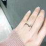 FR钻戒女PT950铂金钻石戒指铂金结婚求婚真爱戒指一克拉婚戒礼物女 【铂金】20分钻H色/SI 实拍图