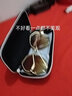 霏扬2023新款无框水晶切边多边形眼镜防晒遮阳墨镜女士复古太阳眼镜女 金框渐变茶 墨镜+镜盒+镜布 实拍图
