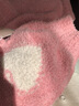 爱慕内衣秋冬舒适半边绒睡衣女家居服套装绵绵冬季AM466801粉170 实拍图
