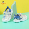 巴布豆（BOBDOG）宝宝凉鞋男童学步鞋1-3岁2婴幼儿夏天软底儿童凉鞋女童机能稳步鞋 BBB263白兰 23 鞋内长15.5cm 实拍图