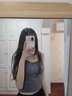 嘉丽薇吊带背心女夏季运动内衣性感小个子短款内搭背心美背吊带无袖上衣 烟灰色 L ( 建议 96-108斤) 实拍图