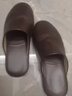 KuanVei羊皮拖鞋秋冬季包头居家皮拖鞋男防滑真皮女家用高档室内凉鞋 棕色-全包款 38 -39码【27号】 实拍图