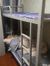 宝威斯隆（BAOWEISILONG）上下床铁架床上下铺成人铁床双人床学生员工宿舍双层床工地高低床 搭配棕草垫款 实拍图