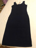 栖纪  黑色无袖打底连衣裙女春夏季新款吊带背心长裙内搭中长款 长款-黑色 L (95-105斤) 实拍图