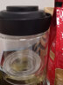 格娜斯（CRISTALGLASS）抽真空密封罐咖啡豆储存罐玻璃瓶储物罐保鲜防潮食品杂粮罐子 500ml黑盖款【可装咖啡200g】 实拍图