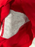 红豆内裤女大红抗菌棉氨女士内裤本命年中腰三角裤4条装B516中国红160 实拍图