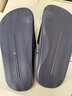 惠夫人拖鞋 男夏天室内浴室防滑洗澡eva软底塑料居家居家用情侣凉拖鞋 时尚升级 黑色 40-41 （适合39-40码穿） 实拍图