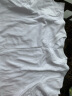 无印良品（MUJI）男式 无侧缝天竺编织圆领T恤 2件装 FA00CC3S 短袖打底衫 白色 S 实拍图
