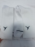耐克（NIKE）JORDAN EVERYDAY 速干中筒运动袜（3双） DX9632-100 XL 实拍图