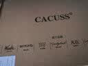 CACUSS纯羊毛围巾男秋冬季男士围巾保暖围脖商务生日圣诞礼物礼盒装 实拍图