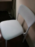 林氏家居现代简约家用餐桌椅子网红餐厅软包靠背椅2022新款LS071 【白色】LS071S1-A椅子*2 晒单实拍图
