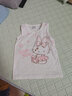 Hello Kitty女童背心薄儿童宝宝夏季护肚打底内穿外穿吊带衫513313白粉 120 实拍图
