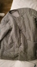 木吻纯棉花棉衣加厚保暖贴身内穿棉袄棉花内胆冬季爸爸爷爷中老年装棉服 浅灰色 XXL(建议164-180cm/143-162斤) 实拍图
