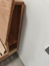 源氏木语 全实木床现代简约橡木大床北欧小户型卧室夜灯双人床 原木色低铺单床1.5*2m 实拍图
