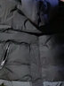 左斯客棉服男加厚连帽冬季潮流青少年学生百搭棉衣男棉袄子面包服外套男 黑色 4XL 实拍图