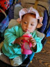 欧贝妮 吸管奶瓶 宽口径玻璃奶瓶  婴儿奶瓶手柄6个月1-3岁以上 晒单实拍图