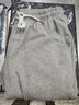 街头定艺街头篮球裤子男春秋季灰色运动裤情侣宽松束脚卫裤休闲长裤子潮 111FR灰色【加绒加厚】 L 实拍图