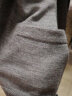 无印良品 MUJI 男式 美利奴羊毛可水洗V领开衫长袖针织衫男士毛衣冬季男款 灰色 M(170/92A) 实拍图