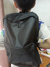 芒岩休闲书包男简约双肩包男韩版背包男潮大容量中学生书包旅行包 【黑色大号】标准版- 实拍图