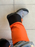凌云鹤雪套防雪鞋套户外滑雪登山徒步防雪地脚套儿童男女款沙漠防沙鞋套 增强款【橙色】M（建议37-39码） 【魔术贴设计 穿戴方便】 实拍图