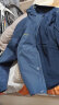 探路者（TOREAD）冲锋衣 秋冬男女三合一 户外抓绒可脱卸两件套防泼水防寒服外套TAWJ91201 铁蓝灰（男）L 实拍图